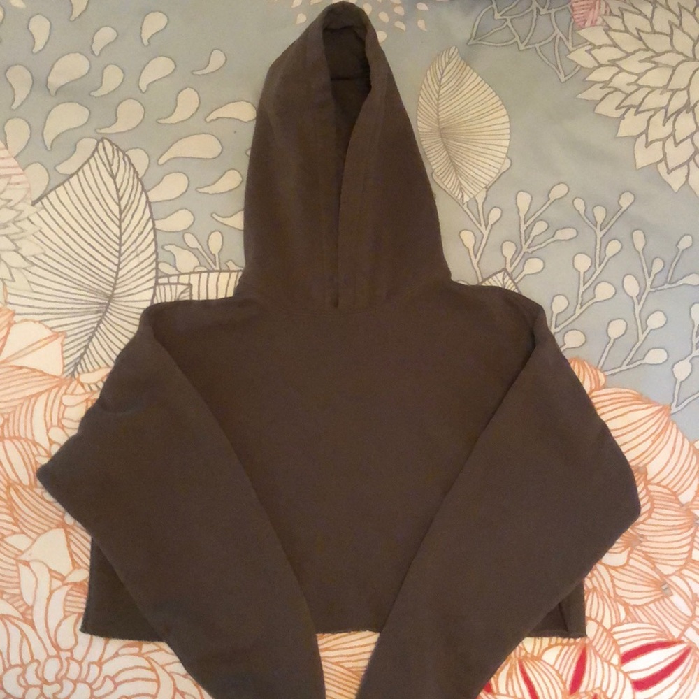 Cropped hoodie